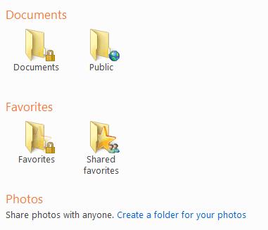 SkyDrive Screen Shot SkyDrive Screen Shot